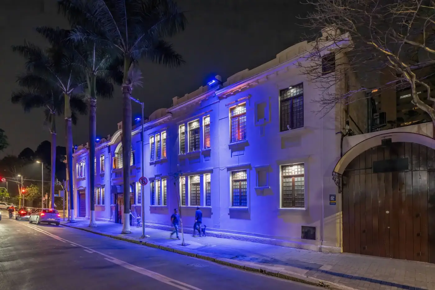 Fachada do espaço para eventos